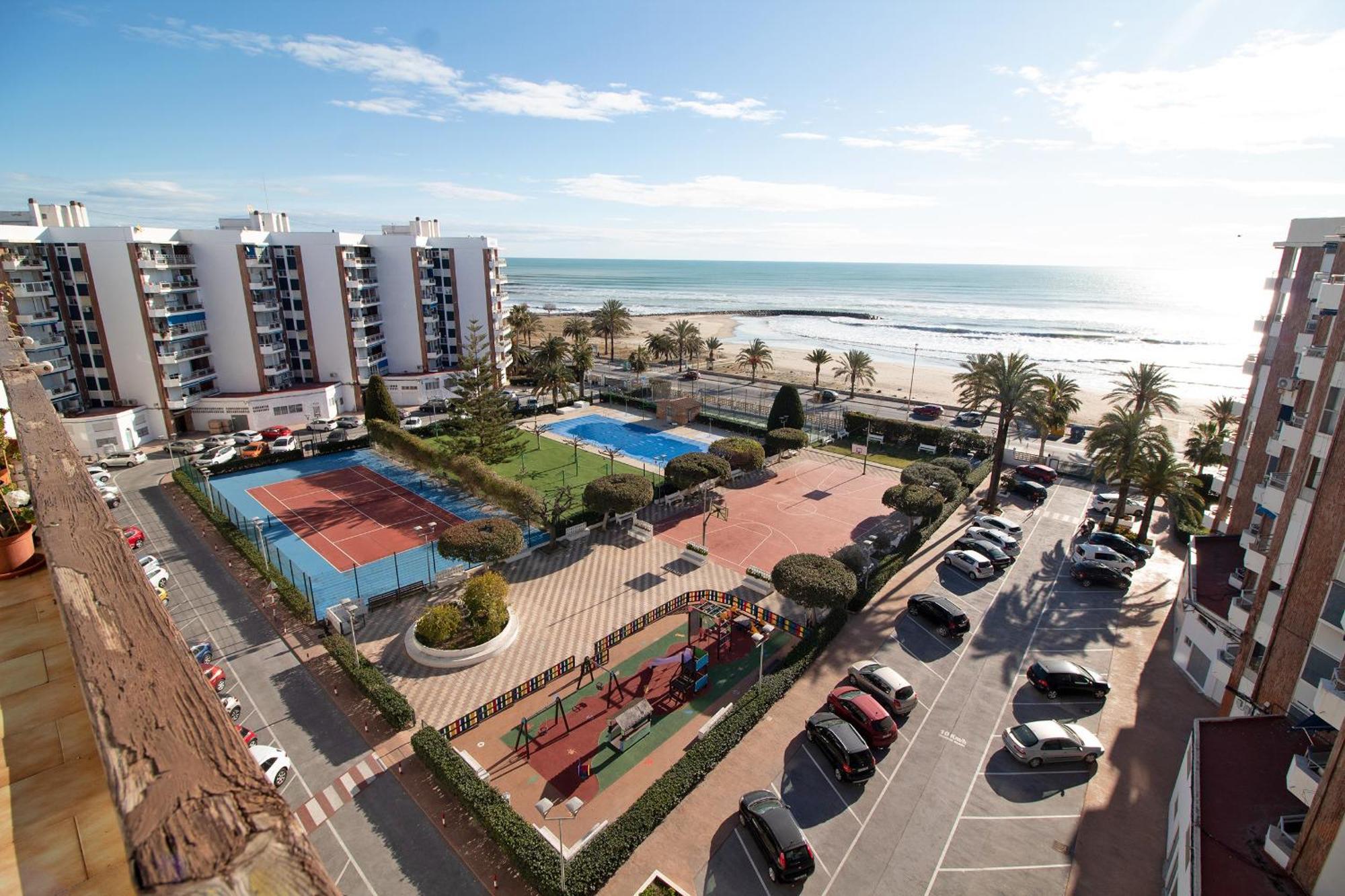 Global Properties, Apartamento Con Terraza E Increibles Vistas Al Mar Puerto de Sagunto Exterior photo