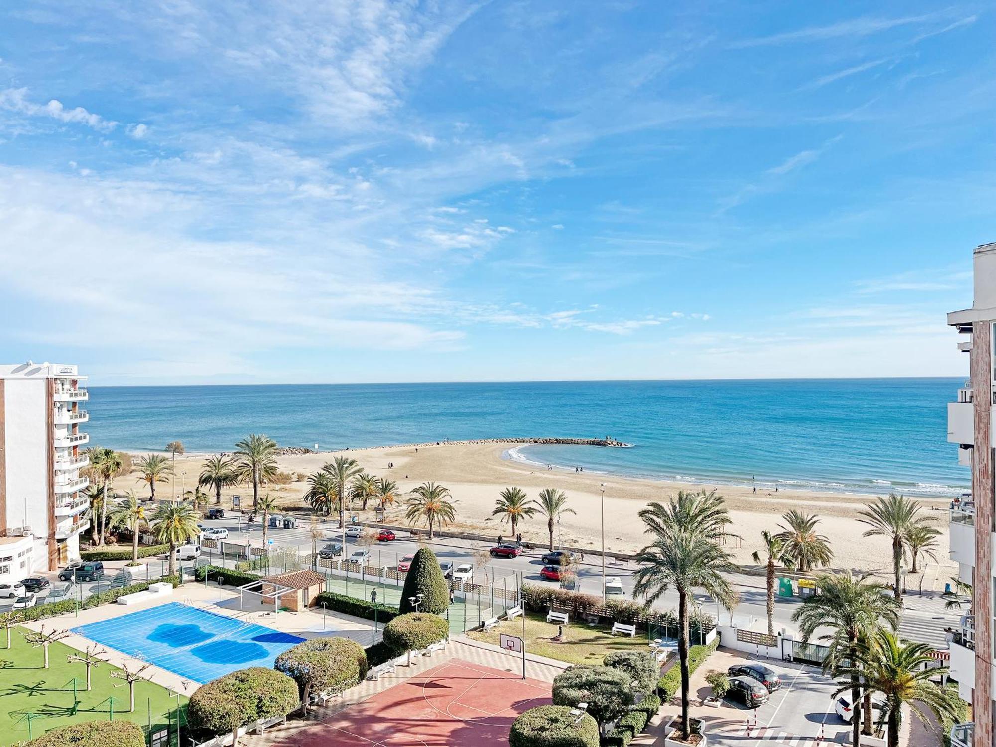 Global Properties, Apartamento Con Terraza E Increibles Vistas Al Mar Puerto de Sagunto Exterior photo